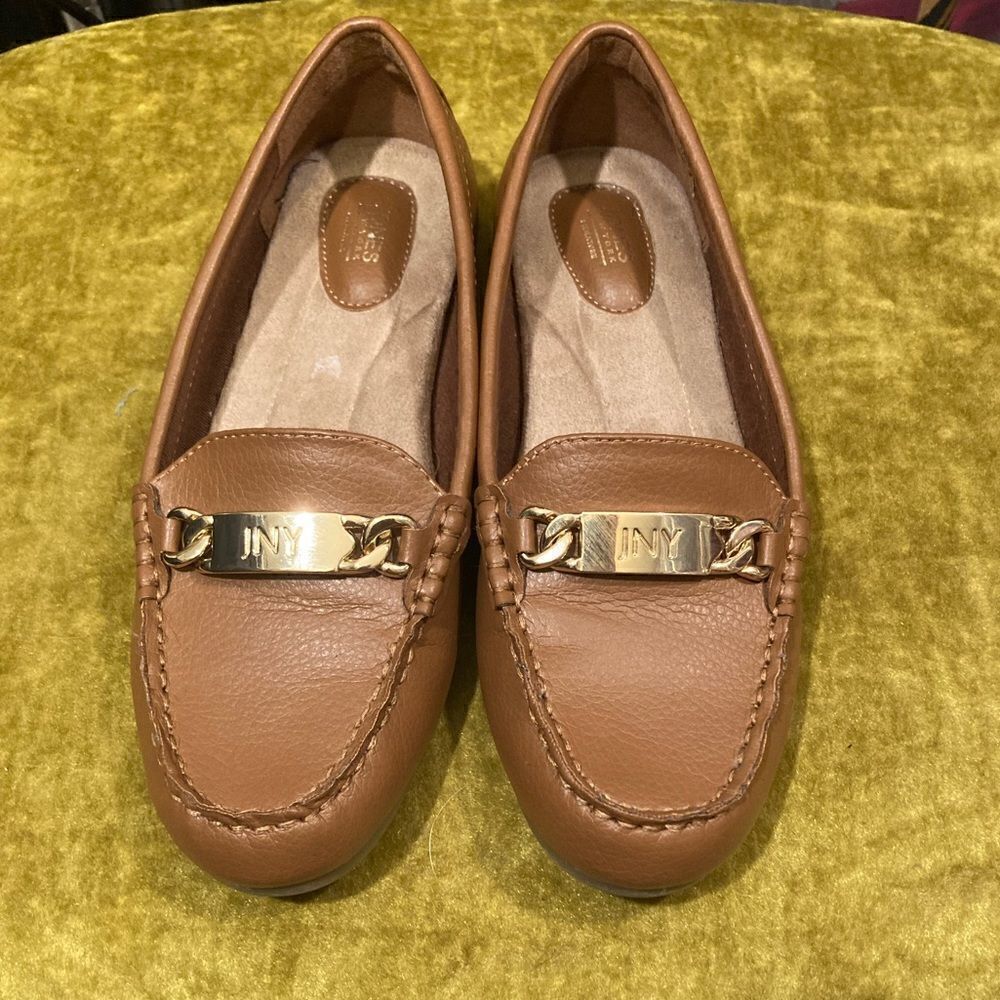 Jones New York Signature Brown Loafers